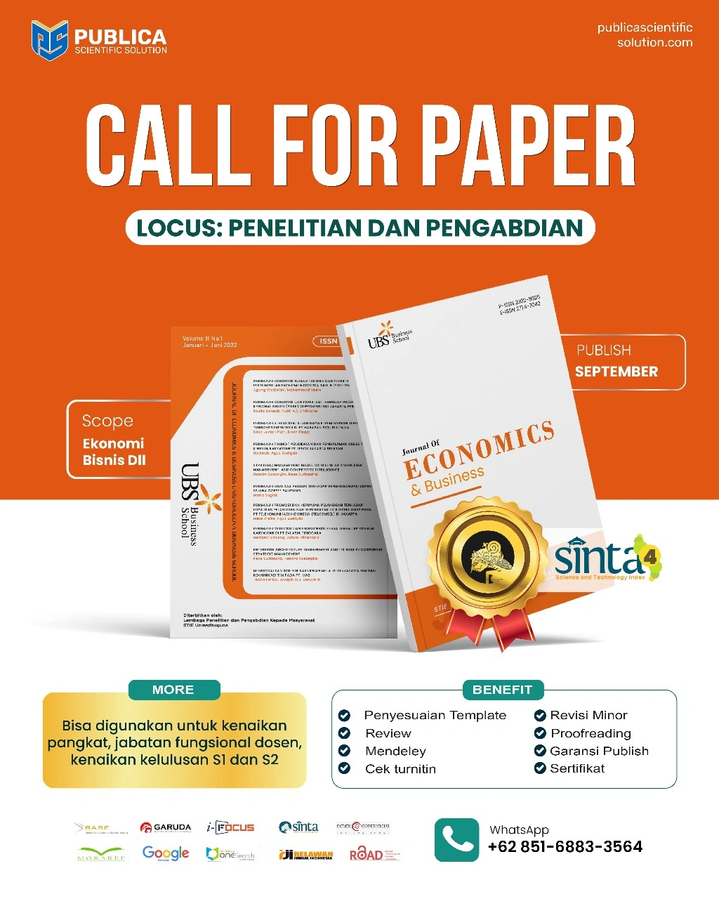 Call For Paper Locus Economics
